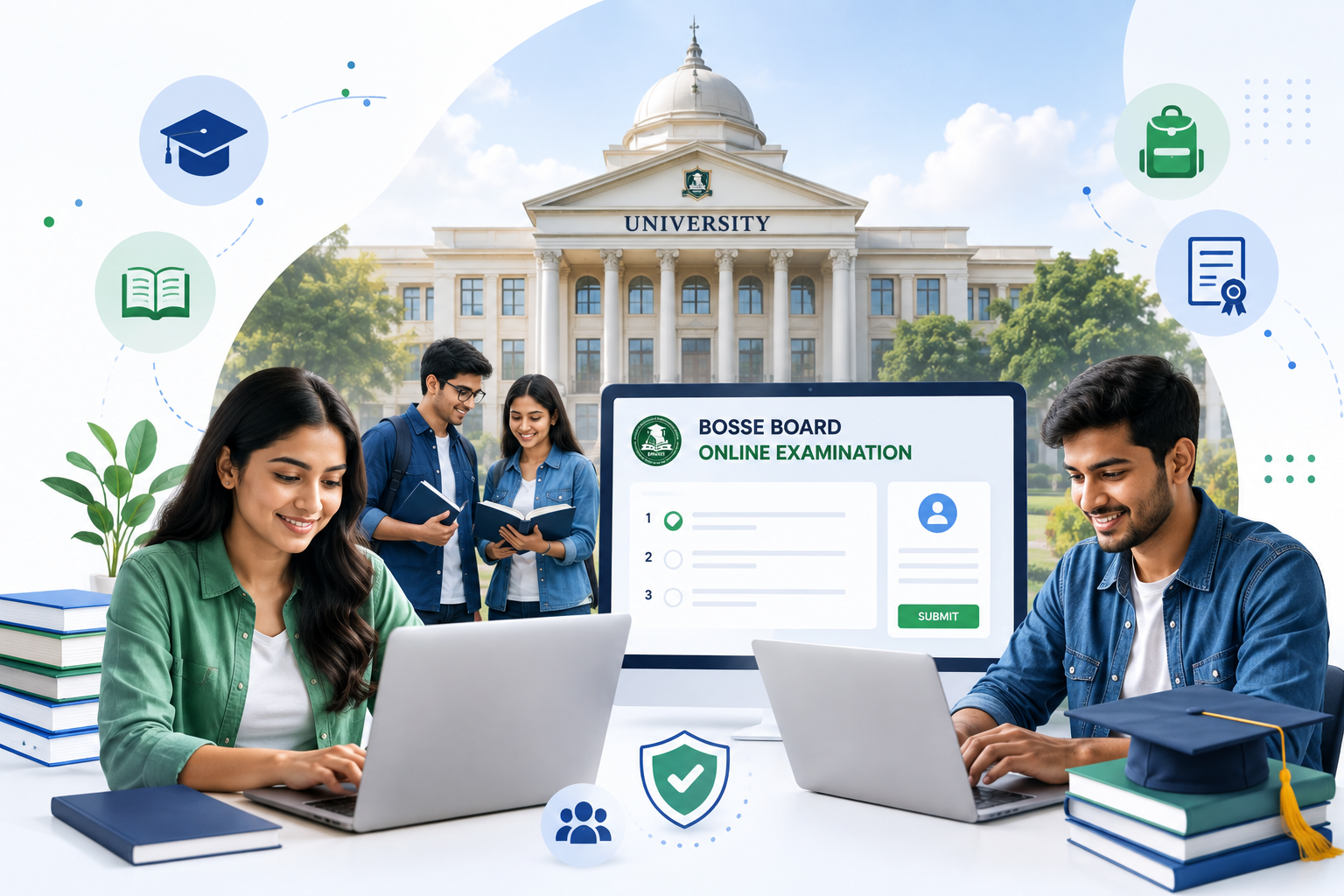 BOSSE Board 10th 12th Online Examination